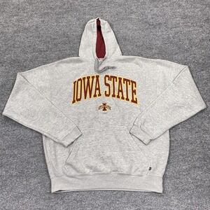 Iowa State Sweatshirt Mens XL Gray NCAA Football J. America Sportswear